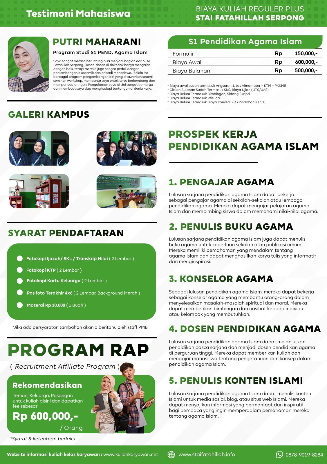 Brosur Belakang